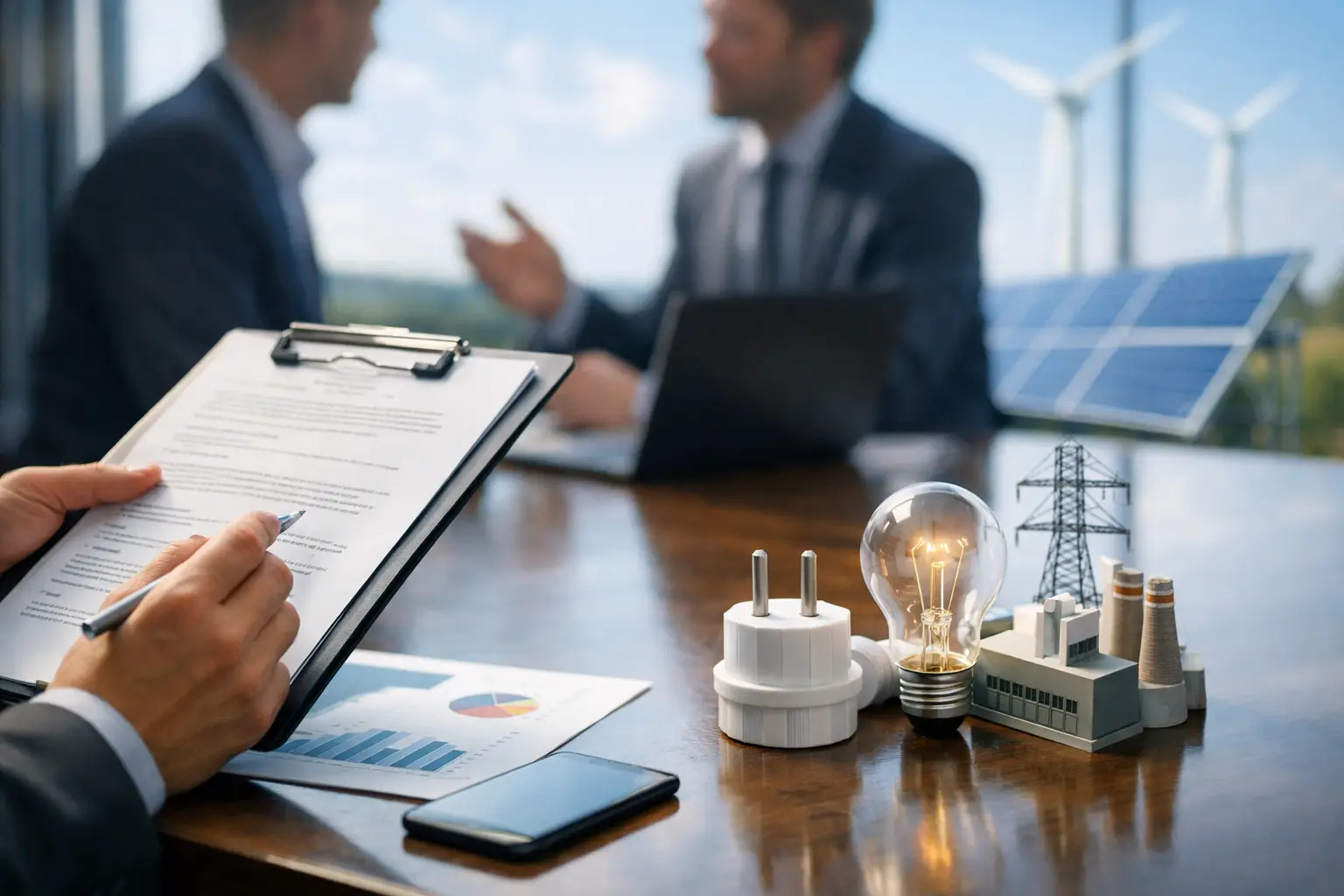 Rahmenvertrag Strom Gewerbe richtig nutzen